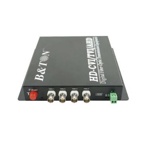 BT-HD4VF 4CH HD Video Transceiver Over Fibre.
